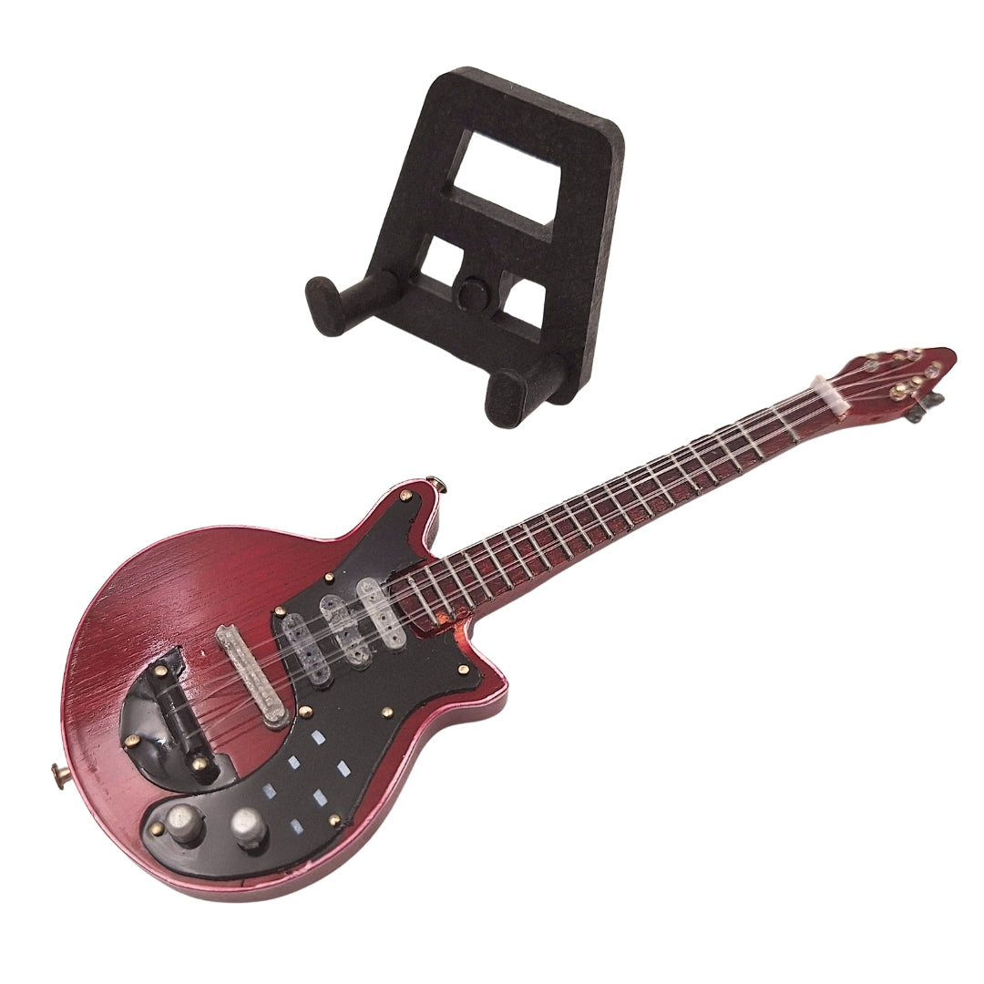 Mini gitara 15cm v štýle Briana Maya s možnosťou personalizácie gravírovaním