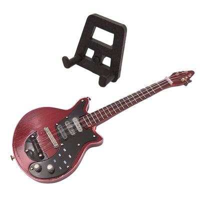 Mini gitara 15cm v štýle Briana Maya s možnosťou personalizácie gravírovaním