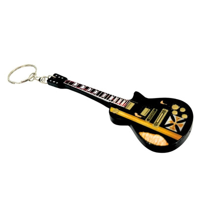 Kľúčenka gitara Metallica James Hetfield Iron Cross s možnosťou personalizácie gravírovaním