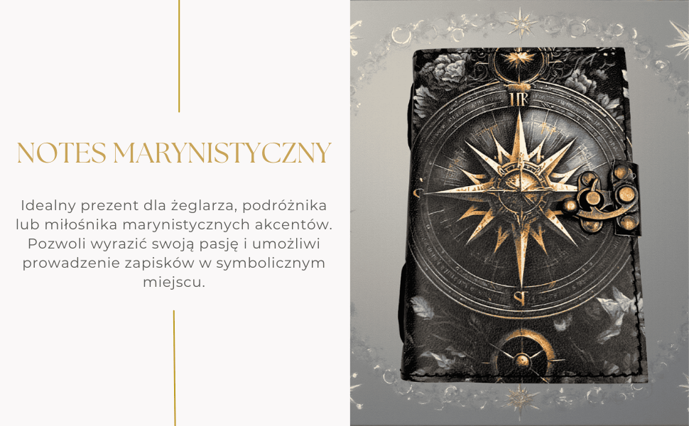 Kožený retro denník Ružica vetrov 200 strán s možnosťou personalizácie gravírovaním – tmavomodrý, vysokokvalitný zápisník z kozej kože ako darček