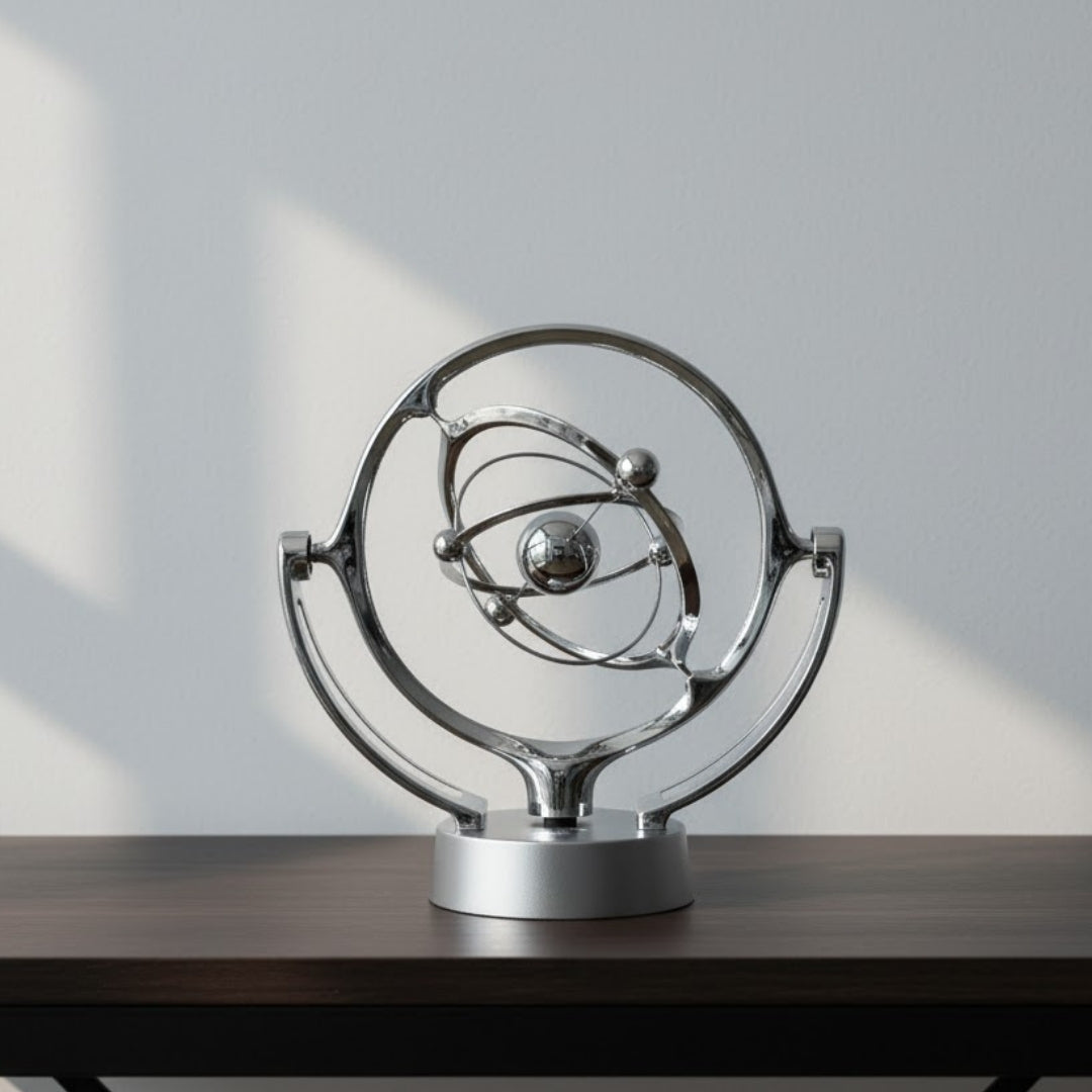 Magnetické kyvadlo perpetuum mobile s gravírovaním