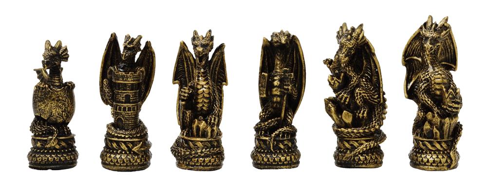 Dračie fantasy šachy s personalizovaným gravírovaním