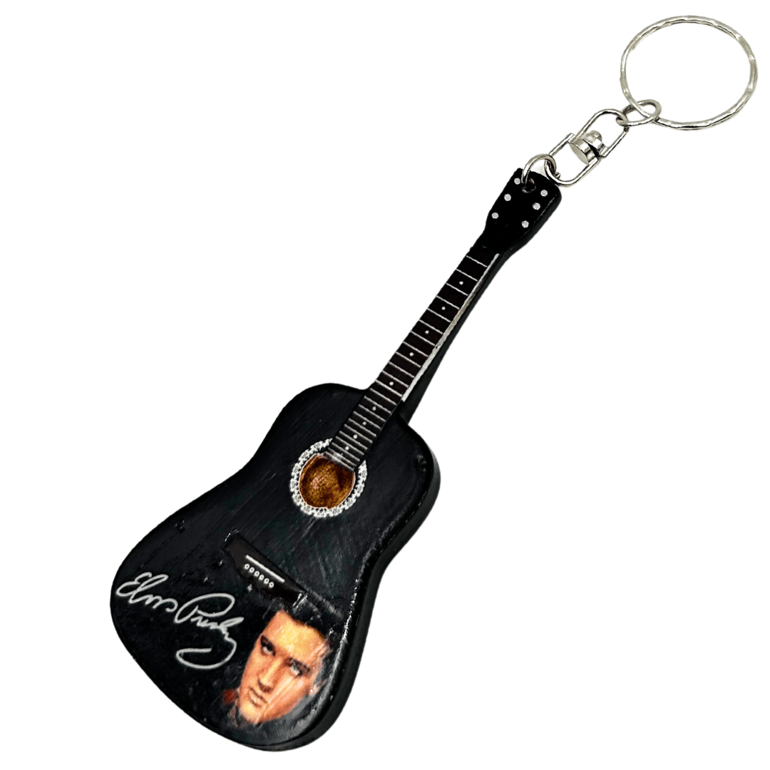Prívesok na kľúče gitara v štýle Elvis Presley Tribute - EGK-1389