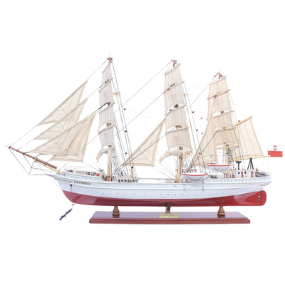 Ekskluzywny model żaglowca Dar Pomorza 82 cm z możliwością personalizacji grawerem
