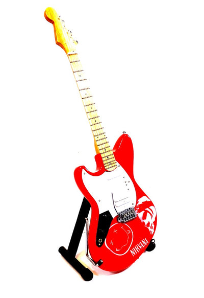 Mini gitara v štýle Nirvana - Curt Cobain
