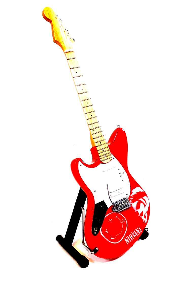 Mini gitara v štýle Nirvana - Curt Cobain