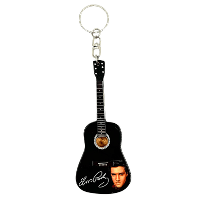 Prívesok na kľúče gitara v štýle Elvis Presley Tribute - EGK-1389