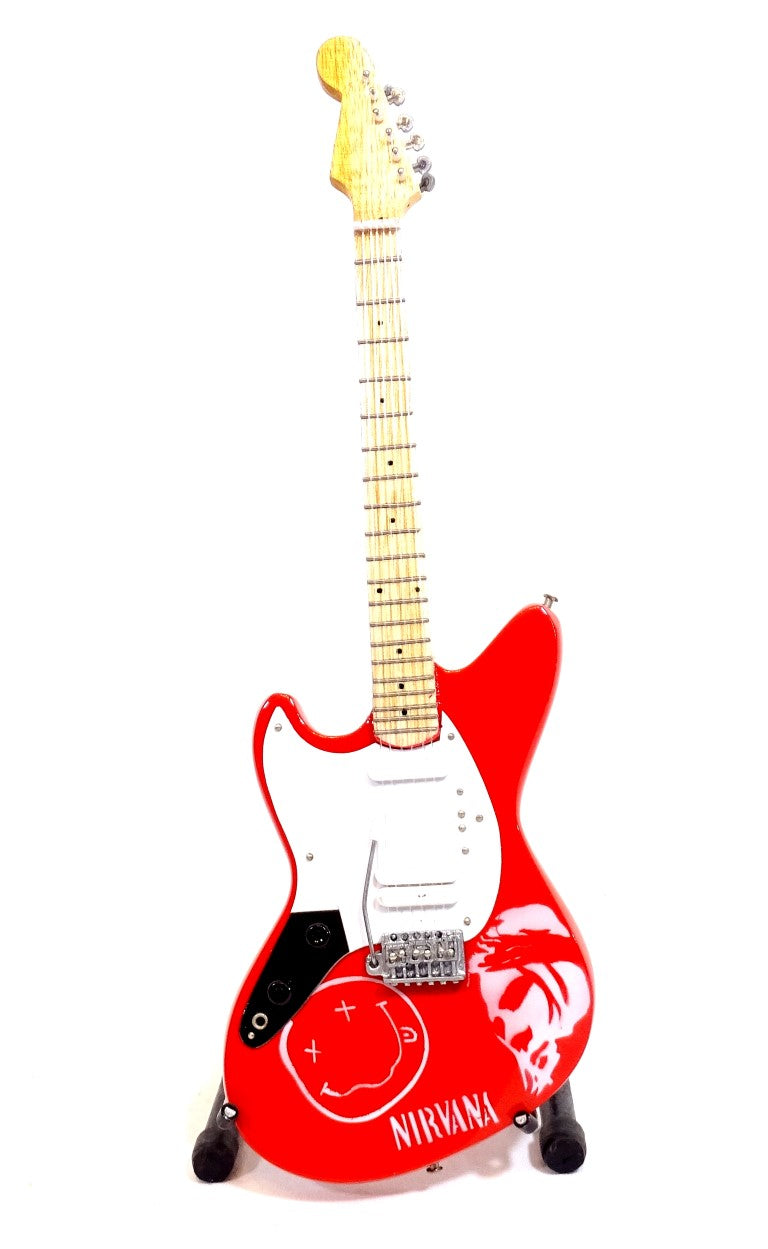 Mini gitara v štýle Nirvana - Curt Cobain