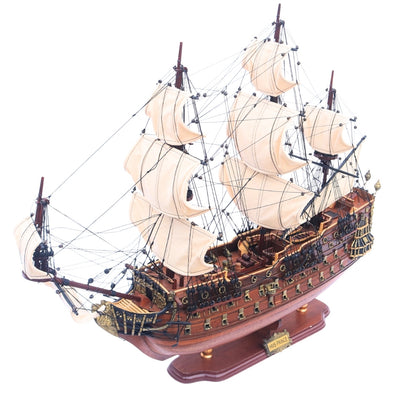 Ekskluzywny Wielki Model Żaglowca Okrętu HMS Prince 94cm z Możliwością Personalizacji Grawerem