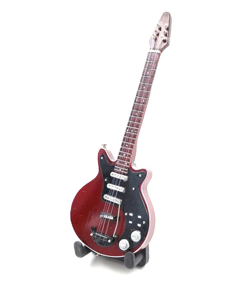Mini gitara 15cm v štýle Briana Maya s možnosťou personalizácie gravírovaním