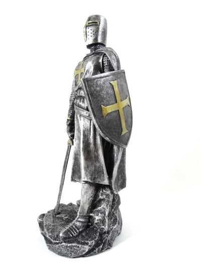 Figúrka križiackeho rytiera 30cm s gravírovaním