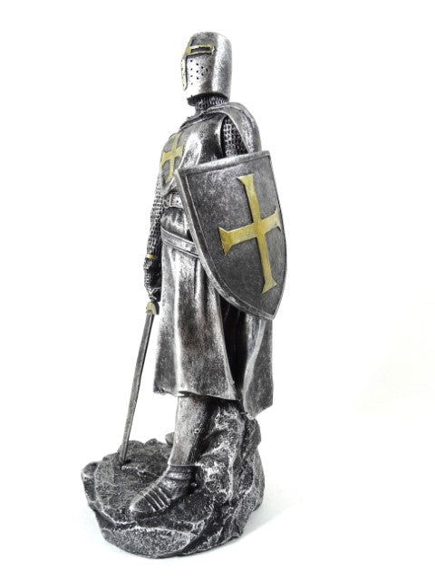 Figúrka križiackeho rytiera 30cm s gravírovaním