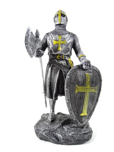 Figúrka rytiera - križiaka 18cm s možnosťou personalizácie gravírovaním