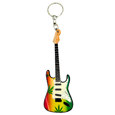 Kľúčenka gitara v štýle Bob Marley Reggae Gadget - EGK-0641