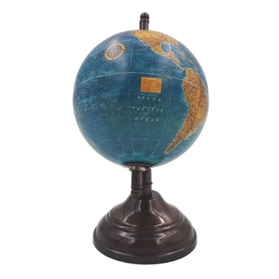 Dekoratívny glóbus Blue Ocean s personalizovaným gravírovaním