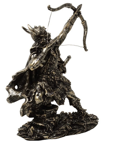 Figurka dekoracyjna Wiking MC-23142 z możliwością personalizacji grawerem, wysokość 19,5 cm, polyresin, idealny na prezent