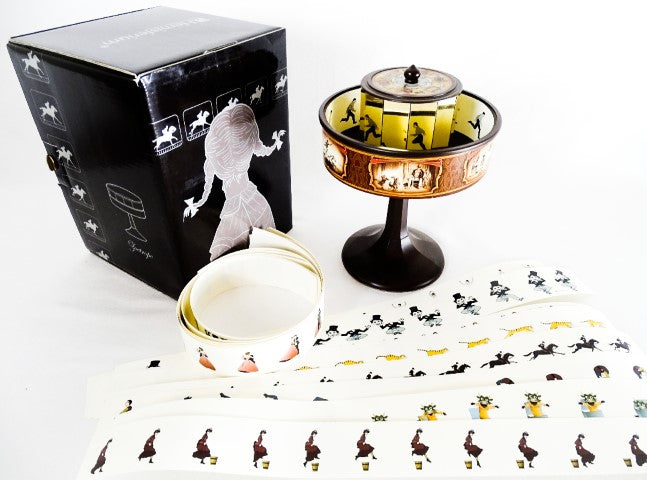Praksinoskop Miniaturowe Kino XIX Wieku z Personalizacją Grawerem