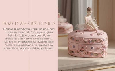 Hracia skrinka škatuľka baletka srdce Labutie jazero s možnosťou personalizácie gravírovaním, ružová, 12,5 cm, ideálny darček na narodeniny alebo výročie