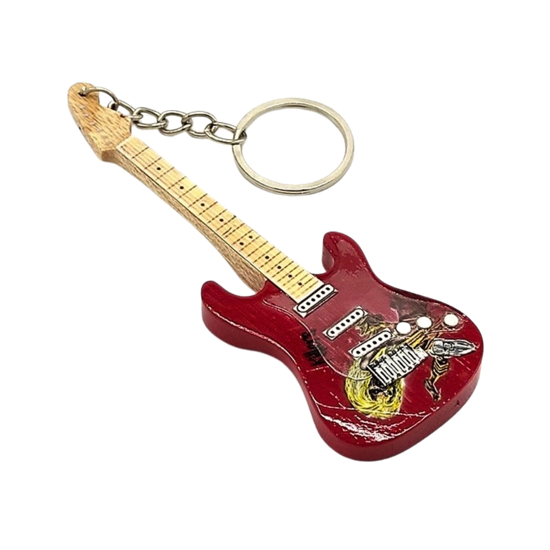 Kľúčenka gitara v štýle Iron Maiden – Eddie – Tribute EGK-0900