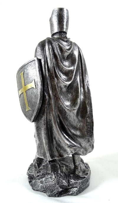 Figúrka križiackeho rytiera 30cm s gravírovaním