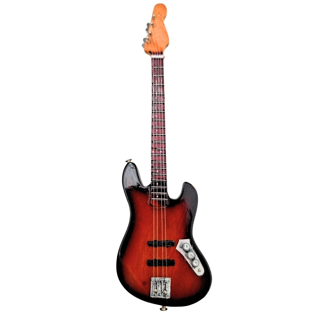 Mini dekoratívna gitara 15 cm na stojane s možnosťou personalizácie gravírovaním