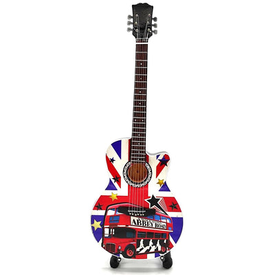 Zberateľská mini gitara The Beatles