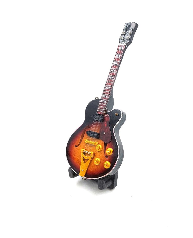 Mini gitara 15cm BMG-011 v štýle Elvisa Presleyho s možnosťou personalizácie gravírovaním