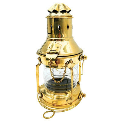 Mosadzná retro petrolejová lampa SL10 s možnosťou personalizácie gravírovaním