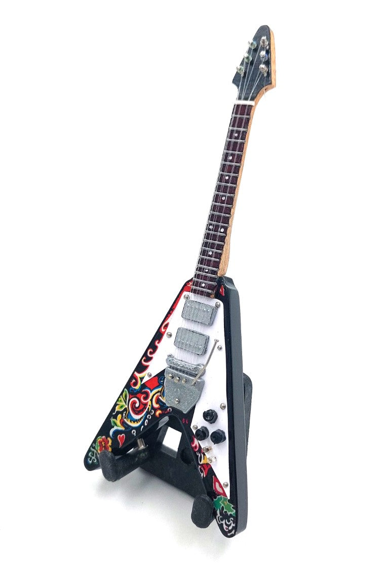 Mini gitara 15cm Jimmy Hendrix s možnosťou personalizácie gravírovaním
