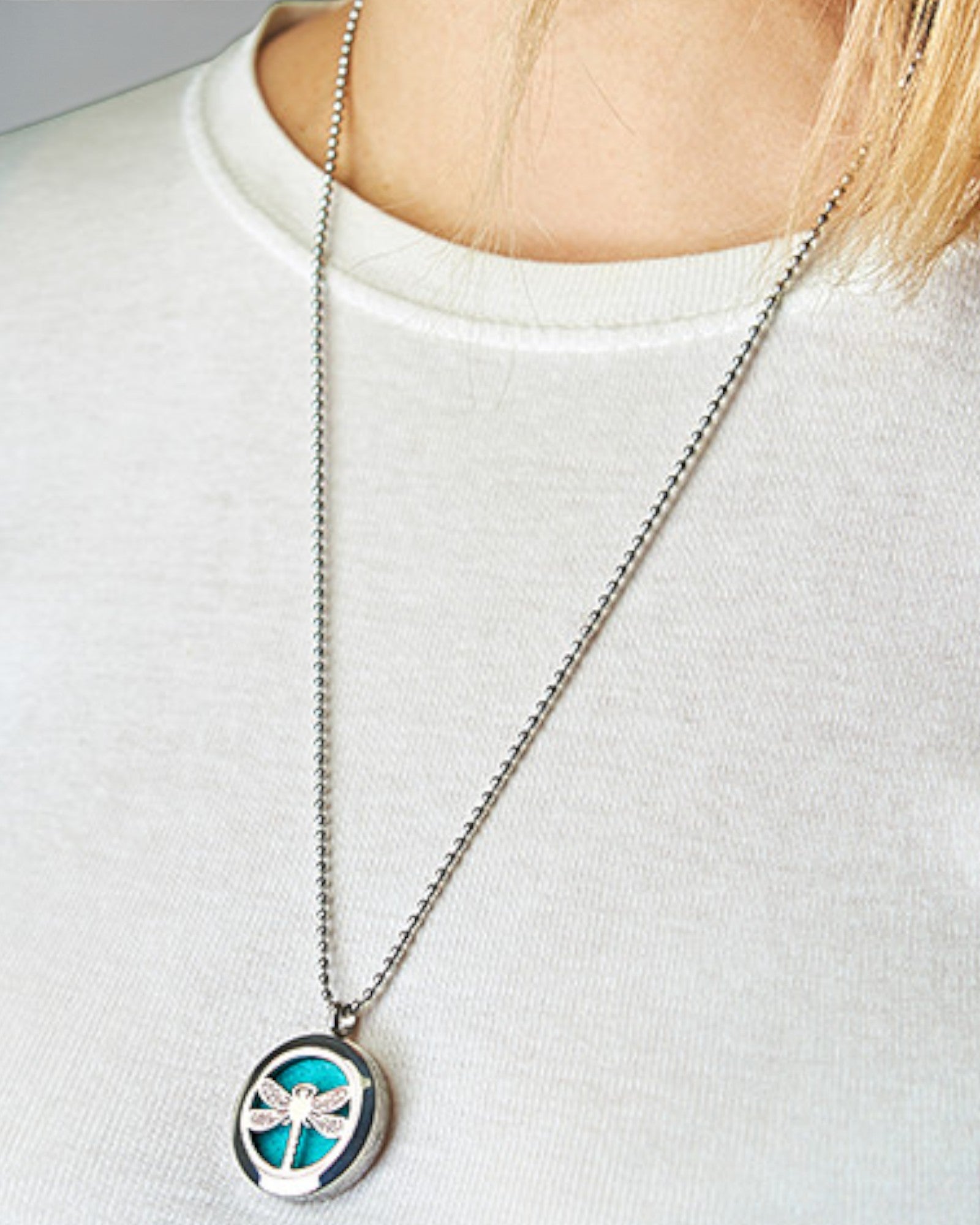 AromaTree Harmony – Naszyjnik Aromaterapeutyczny Drzewo Życia 25 mm