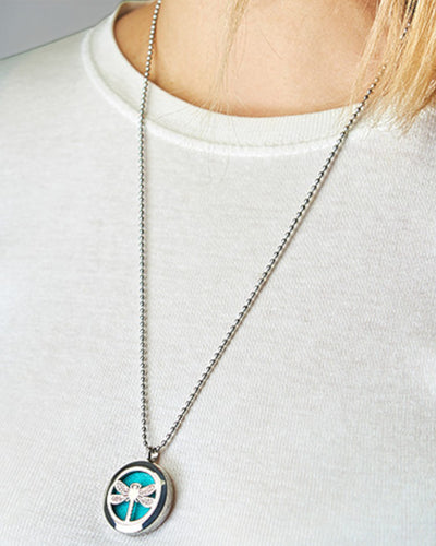 AromaTree Harmony – Naszyjnik Aromaterapeutyczny Drzewo Życia 25 mm