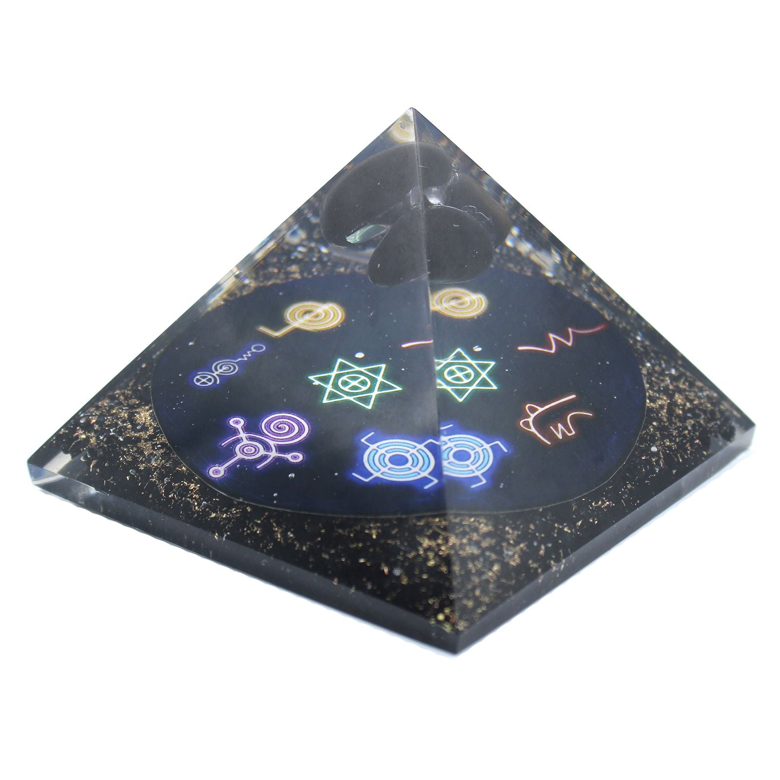 Orgonitová pyramída Midnight Reiki