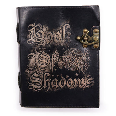 Kniha tieňov - Magický zápisník s 200 stranami, ozdobným okrajom, 15x21 cm