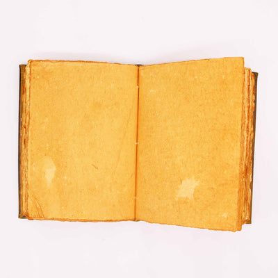 Hefty Coffee Tan Book z dekoracją w postaci sówki