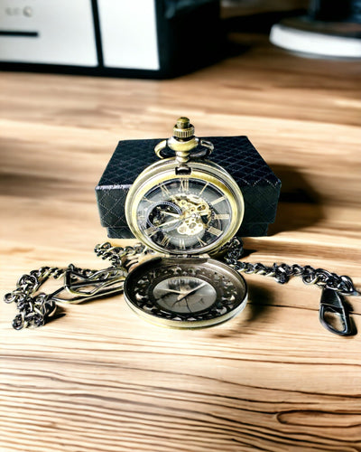 Exkluzívne Vreckové Hodinky "Heritage" - Mechanické a Vodotesné