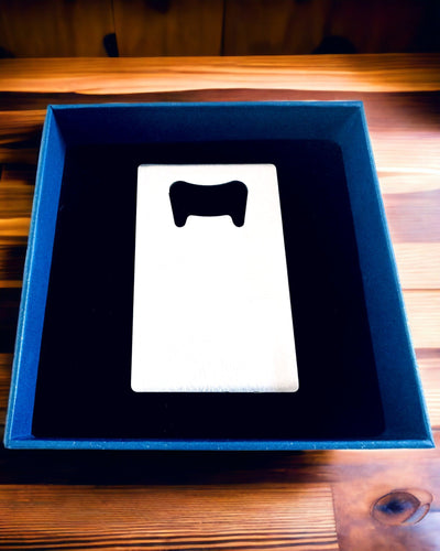 Otvarák na fľaše z nehrdzavejúcej ocele - Elegantný a praktický gadget - personalizácia gravírovaním