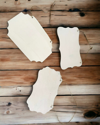 Drevený dekoratívny prívesok s možnosťou personalizácie – rôzne tvary