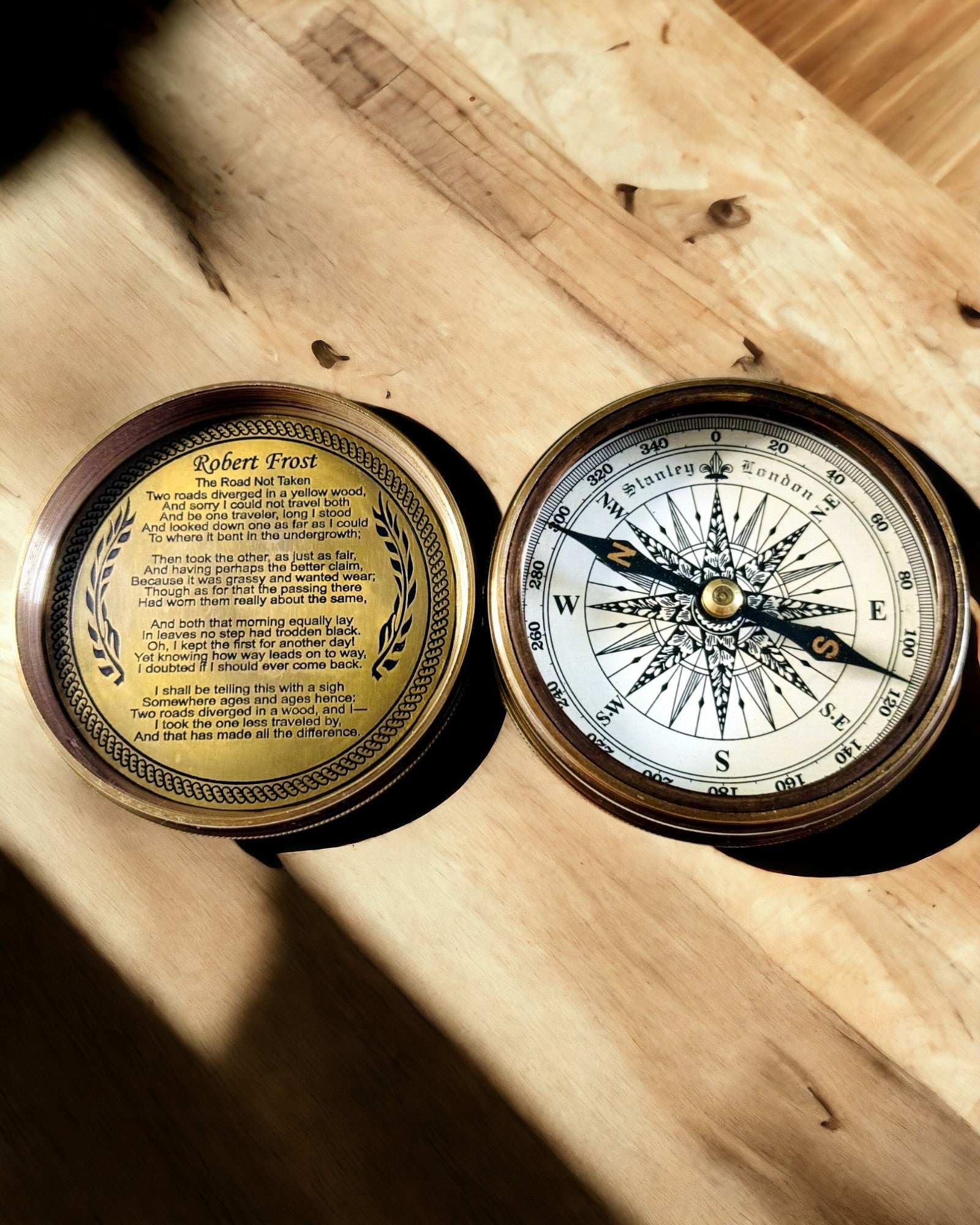 Námorný kompas "Stanley Marine London" s možnosťou personalizácie, 2 varianty na výber