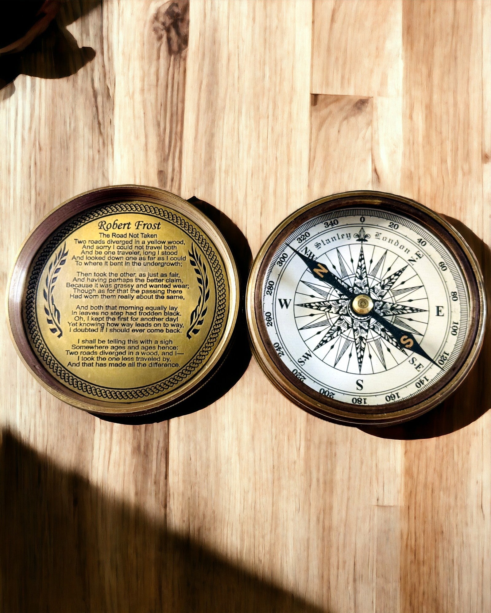 Námorný kompas "Stanley Marine London" s možnosťou personalizácie, 2 varianty na výber