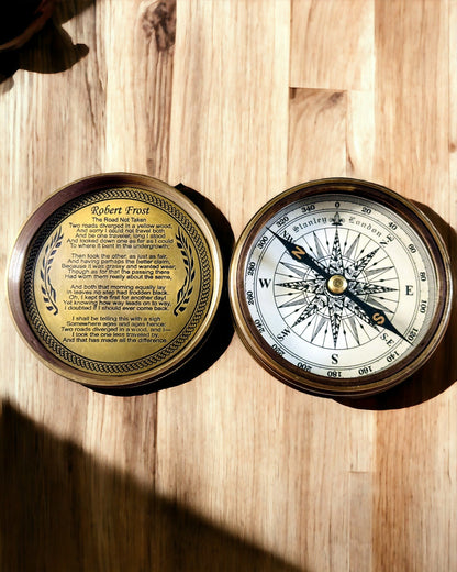 Námorný kompas "Stanley Marine London" s možnosťou personalizácie, 2 varianty na výber