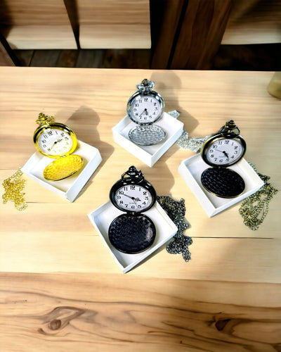 Klasické strieborné vreckové hodinky s možnosťou gravírovania