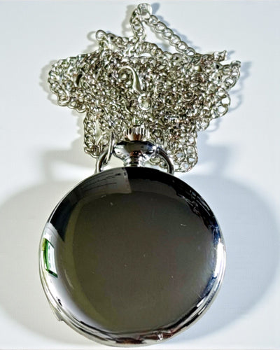 Klasické strieborné vreckové hodinky s možnosťou gravírovania