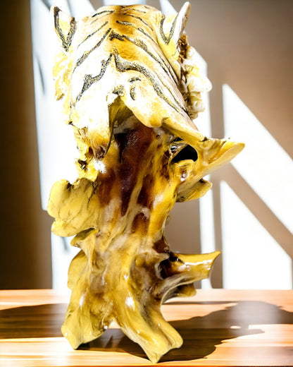Statuetka "Tygrys Kráľ Džungle" s Možnosťou Gravírovania, figúrka 29 cm výšky, dekorácia na darček