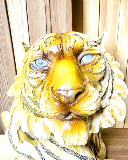 Statuetka "Tygrys Kráľ Džungle" s Možnosťou Gravírovania, figúrka 29 cm výšky, dekorácia na darček