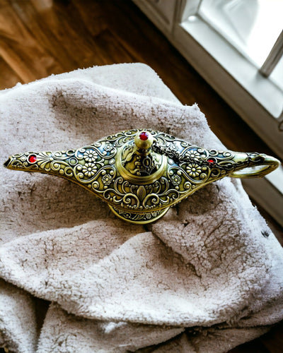 Magická lampa Aladina s možnosťou gravírovania - Variant Strúhané zlato