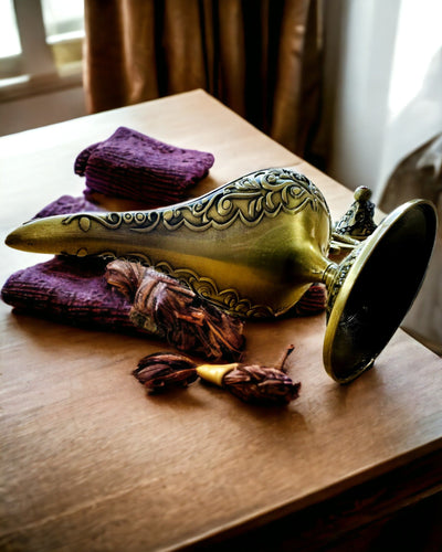 Magická lampa Aladina s možnosťou gravírovania - Variant Strúhané zlato