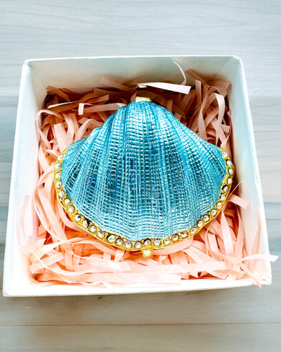 Skarbiec Wspomnień Muszelka - Skrinka na šperky s možnosťou personalizácie gravírovaním, darček