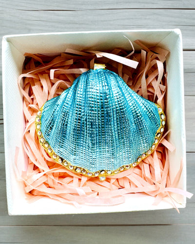 Skarbiec Wspomnień Muszelka - Skrinka na šperky s možnosťou personalizácie gravírovaním, darček