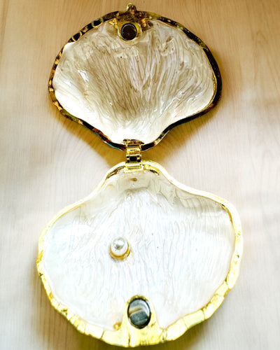 Skarbiec Wspomnień Muszelka - Skrinka na šperky s možnosťou personalizácie gravírovaním, darček