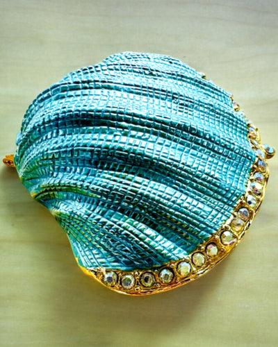 Skarbiec Wspomnień Muszelka - Skrinka na šperky s možnosťou personalizácie gravírovaním, darček